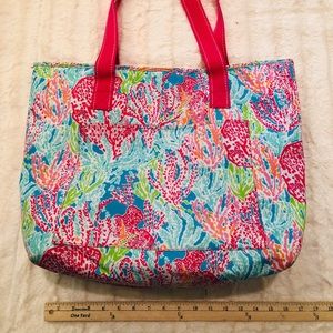 Lily Pulitzer cooler large tote bag